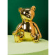TEDDY MONEYBOX - gold