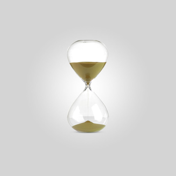 SANDGLASS BALL M 90' - gold