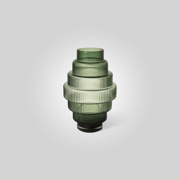 STEPS VASE S - green