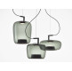 DOUBLE M PENDANT - smoke grey