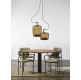 DOUBLE M PENDANT - opaline