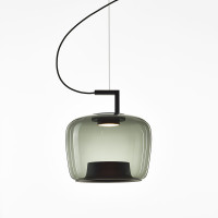 DOUBLE M PENDANT - smoke grey