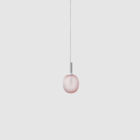 IVY SINGLE 16 - light pink - white - white cable