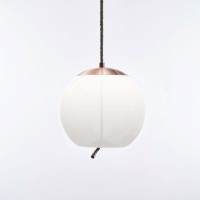 KNOT SFERA - opaline glossy - copper