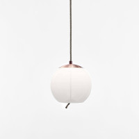 KNOT SMALL SFERA - opaline glossy - copper