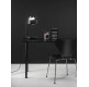 MONA S WALL - black - black oak - black lamp body