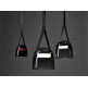 MONA M FLOOR - black - black lamp body - black cable