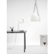 MONA M FLOOR - opaline - white lamp body - white cable