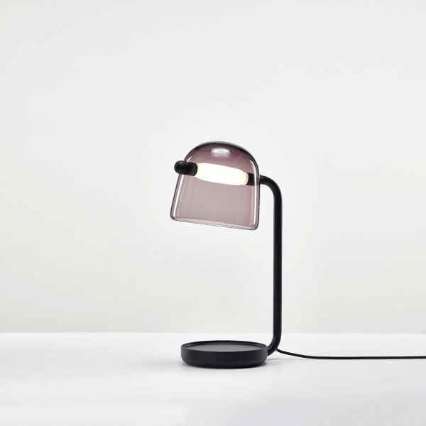 MONA S TABLE - violet - black lamp body - black cable