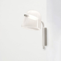 MONA S WALL - opaline - white oak - white lamp body