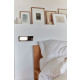 BINY BEDSIDE RIGHT - black - white