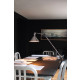 LAMPE GRAS 201 TABLE CONIC - black - black