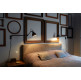 LAMPE GRAS 203 WALL ROUND - black - black