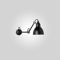 LAMPE GRAS 204 M WALL ROUND - black - black