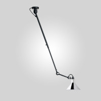 LAMPE GRAS 302 CEILING CONIC - black - chrome