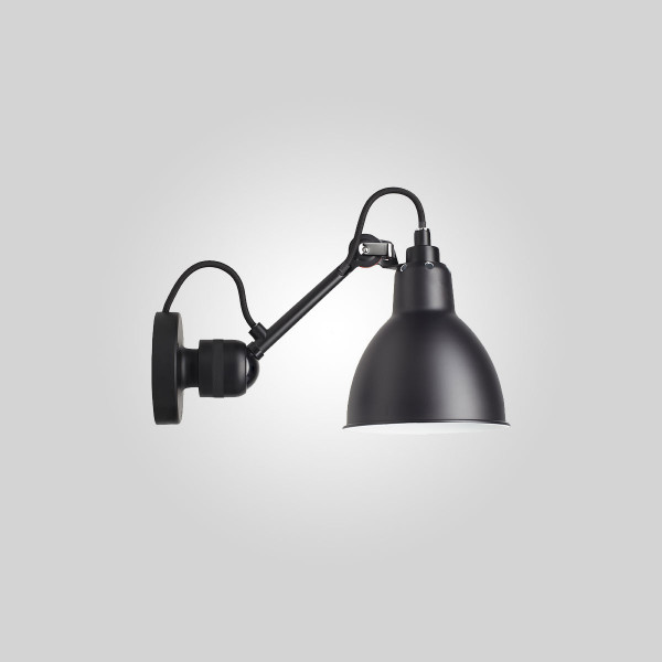 LAMPE GRAS 304 WALL ROUND - black - black
