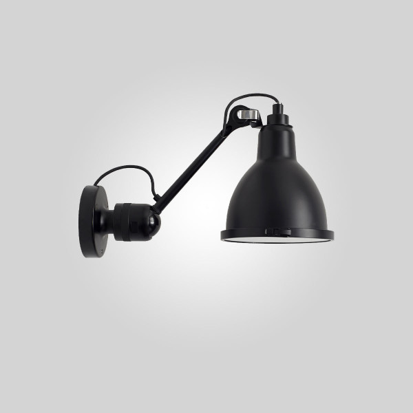 LAMPE GRAS 304 XL WALL OUTDOOR ROUND - black - black