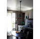 LAMPE GRAS 312 CEILING ROUND - black - black