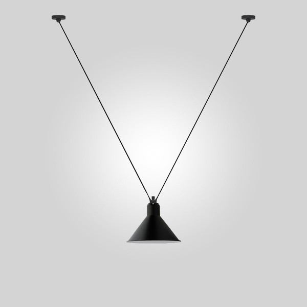 LES ACROBATES DE GRAS 323 L PENDANT CONIC - black - black