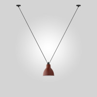 LES ACROBATES DE GRAS 323 L PENDANT ROUND - black - red