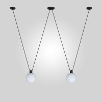 LES ACROBATES DE GRAS 324 PENDANT - black - glassball 175