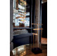 KNOKKE TABLE BATTERY - brass - black