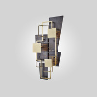 MAP 2 WALL - black - gold