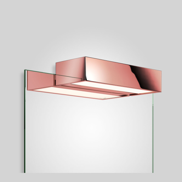 BOX 1-25 N LED SPIEGELAUFSTECKLEUCHTE - 2700K - roségold