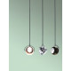 BELUGA COLOUR D57 SINGLE PENDANT TRACK - transparent