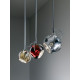 BELUGA COLOUR D57 SINGLE PENDANT FIX - red