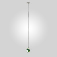 BELUGA COLOUR D57 SINGLE PENDANT FIX - green