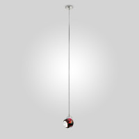 BELUGA COLOUR D57 SINGLE PENDANT FIX - red