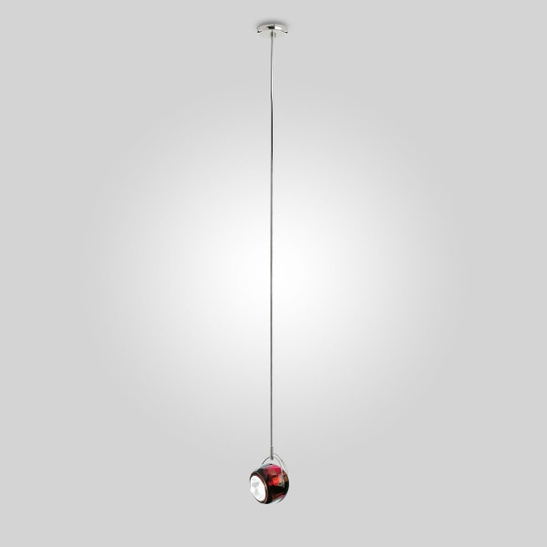 BELUGA COLOUR D57 SINGLE PENDANT FIX - red