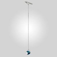 BELUGA COLOUR D57 SINGLE PENDANT TRACK - blue