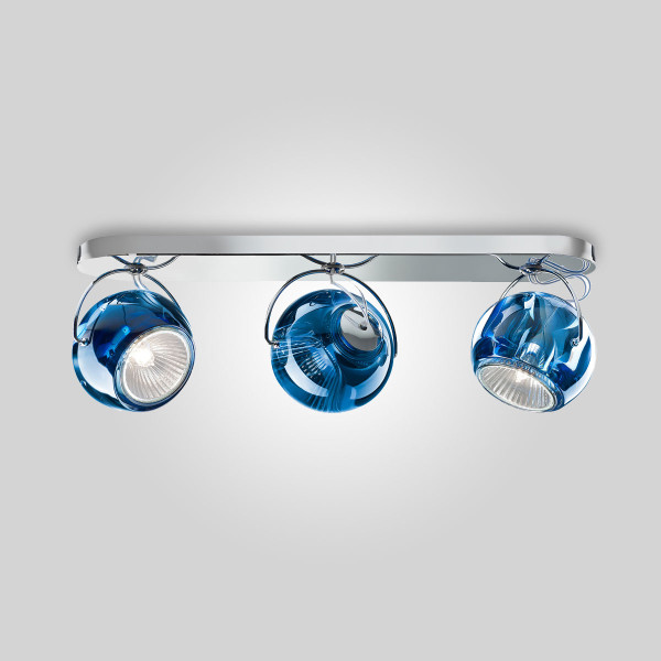 BELUGA COLOUR D57 WALL CEILING 3 SPOTS - blue