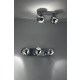 BELUGA STEEL D57 WALL CEILING 3 SPOTS