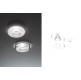 FARETTI D27 TONDO RECESSED DOWNLIGHT - white