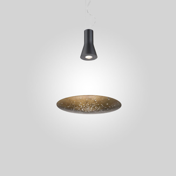 LENS F46 PENDANT 60 - bronze