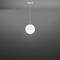 LUMI F07 SFERA PENDANT 20 - white