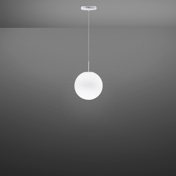 LUMI F07 SFERA PENDANT 20 - white