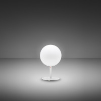 LUMI F07 SFERA TABLE 14 STEM - white