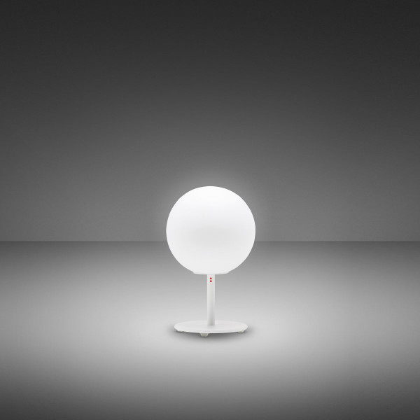 LUMI F07 SFERA TABLE 14 STEM - white