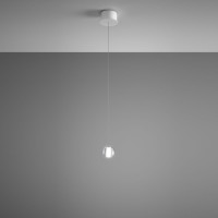 MULTISPOT F32 PENDANT BELUGA - 1 spot round