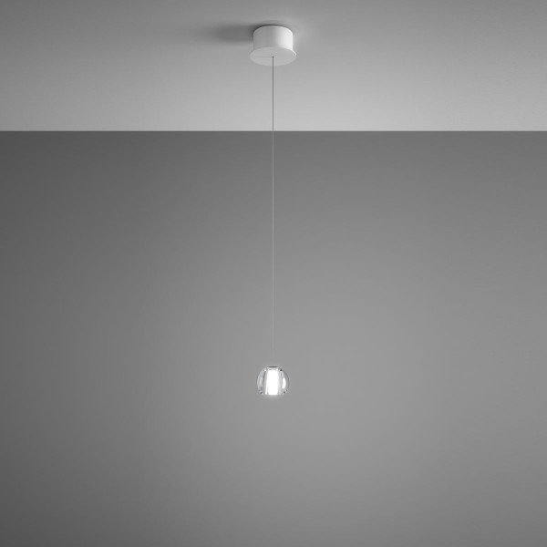 MULTISPOT F32 PENDANT BELUGA - 1 spot round