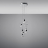 MULTISPOT F32 PENDANT POLAIR - 10 spots round