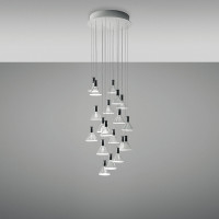 MULTISPOT F32 PENDANT POLAIR - 20 spots round