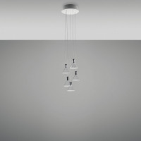 MULTISPOT F32 PENDANT POLAIR - 5 spots round