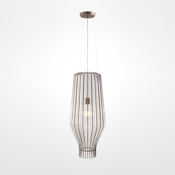 SAYA F47 PENDANT 31 - transparent - burnished