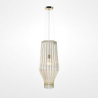 SAYA F47 PENDANT 31 - transparent - golden