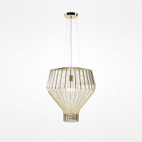 SAYA F47 PENDANT 48 - transparent - golden